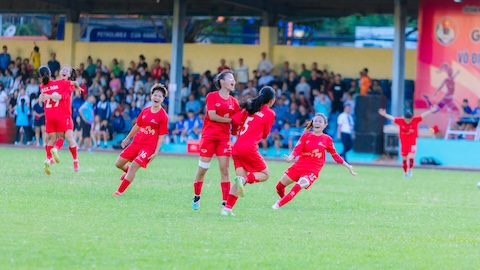 PP Hà Nam lên đầu bảng tại giải bóng đá nữ U16 QG 2026